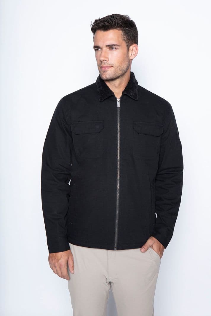 Chaqueta Twill Maule Black Negro XL