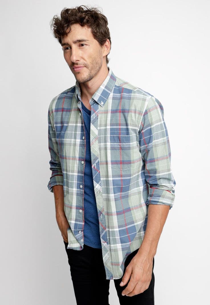 Camisa Manhattan Fj Petroleo Negro S
