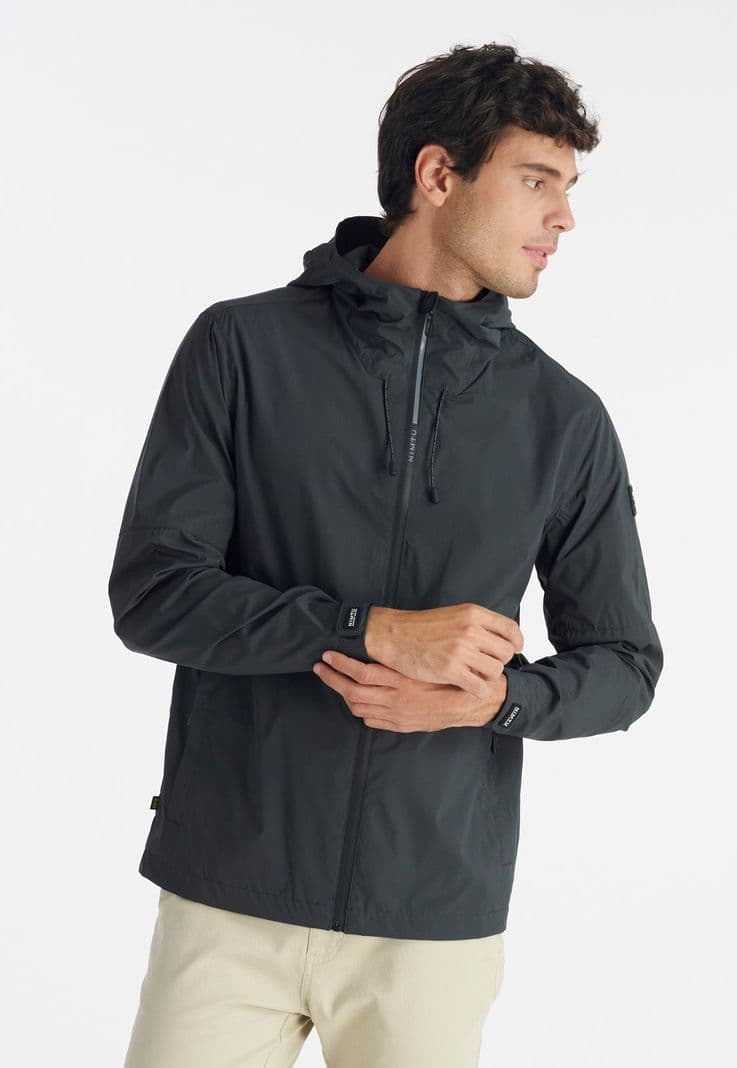 Chaqueta Cortaviento Maipo Nt Black Negro S