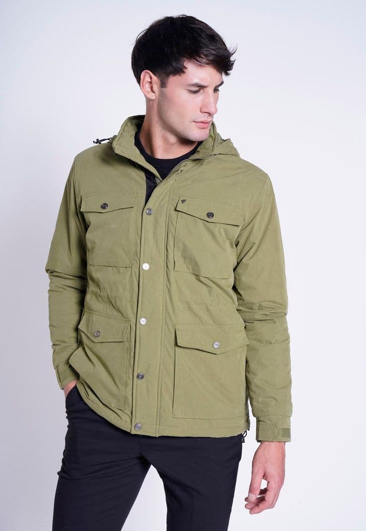CHAQUETA BOLSIC KHAKI Beige XXL