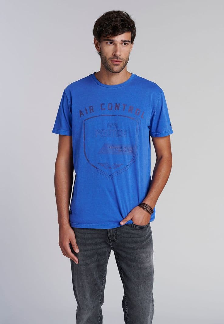 Polera Blue Ohio Azul S