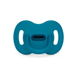 Chupete 0-6 Meses Todosilicona Fisiologico Sx Pro Intense Azul