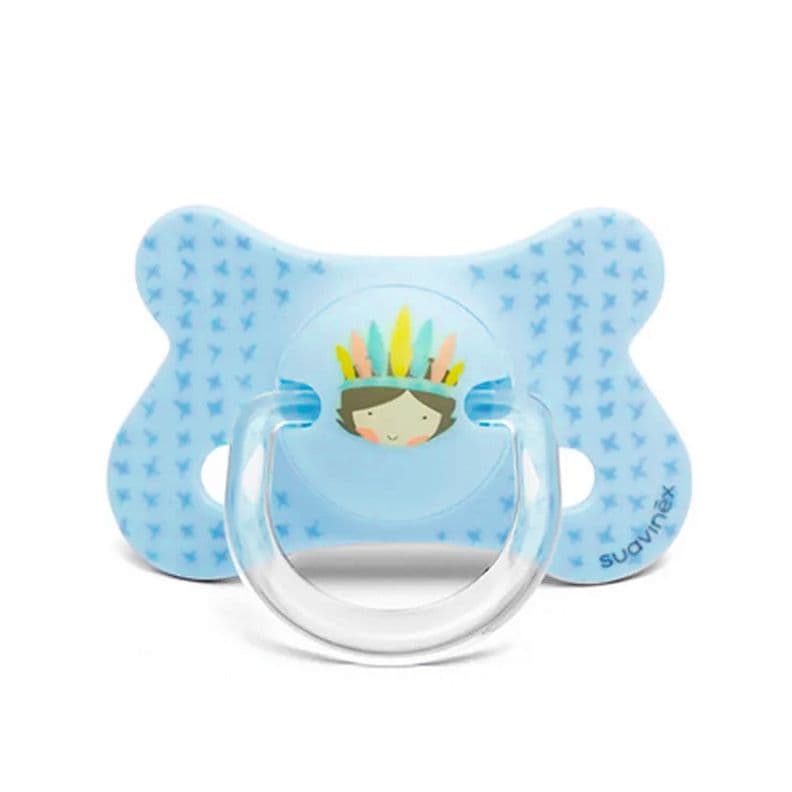 Chupete Fusion con Tetina Anatomica de Silicona 4/18 meses Azul 4 Meses