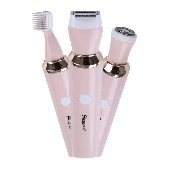 Depiladora - Rasuradora Femenina 3 En 1 Recargable USB