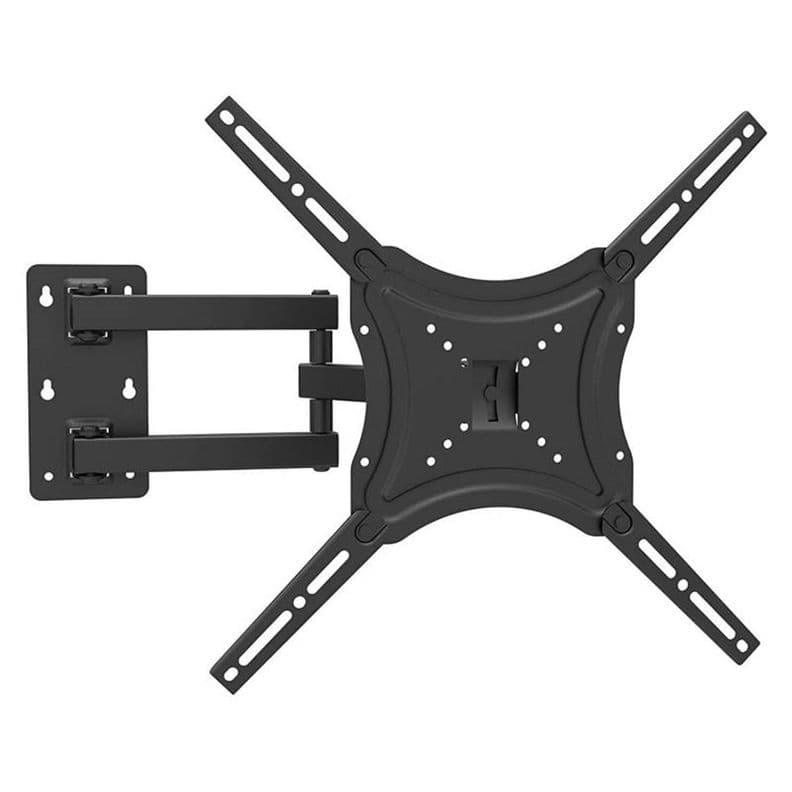 SOPORTE PARA TV BRAZO GIRATORIO 14 A 55'' Negro Mate