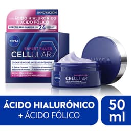 NIVEA Crema Facial Anti-Edad Noche 49g Transparente