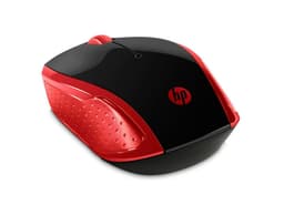 Mouse inalambrico HP 200 Rojo