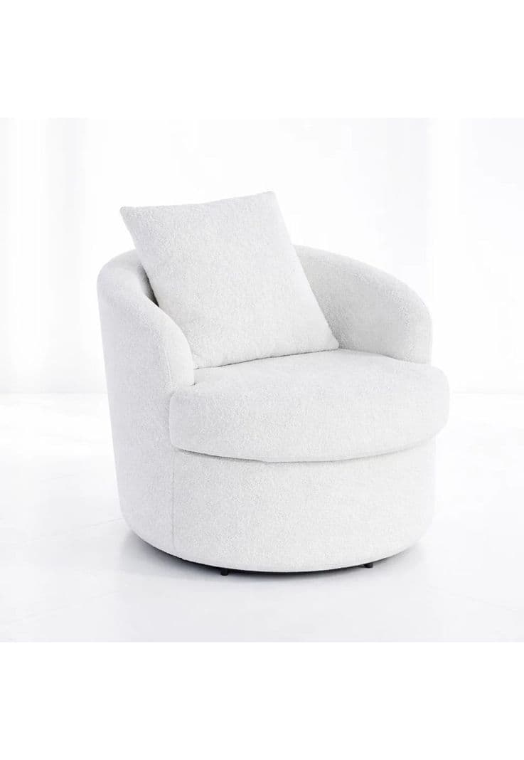 Sillon Giratorio Teddy Comfort 360 Beige