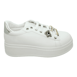 ZAPATILLAS WEIDE BLANCO/PLATEADO | ZW03 37