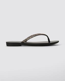 Sandalia Mujer Negro/Glitter Amor Grendha CL 39