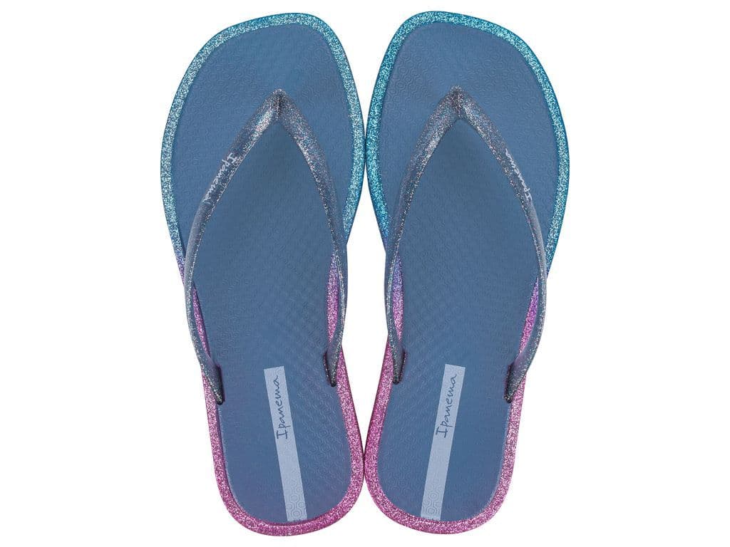 Sandalia Mujer Azul/Glitter Edge Solar Glow Ipanema CL 36