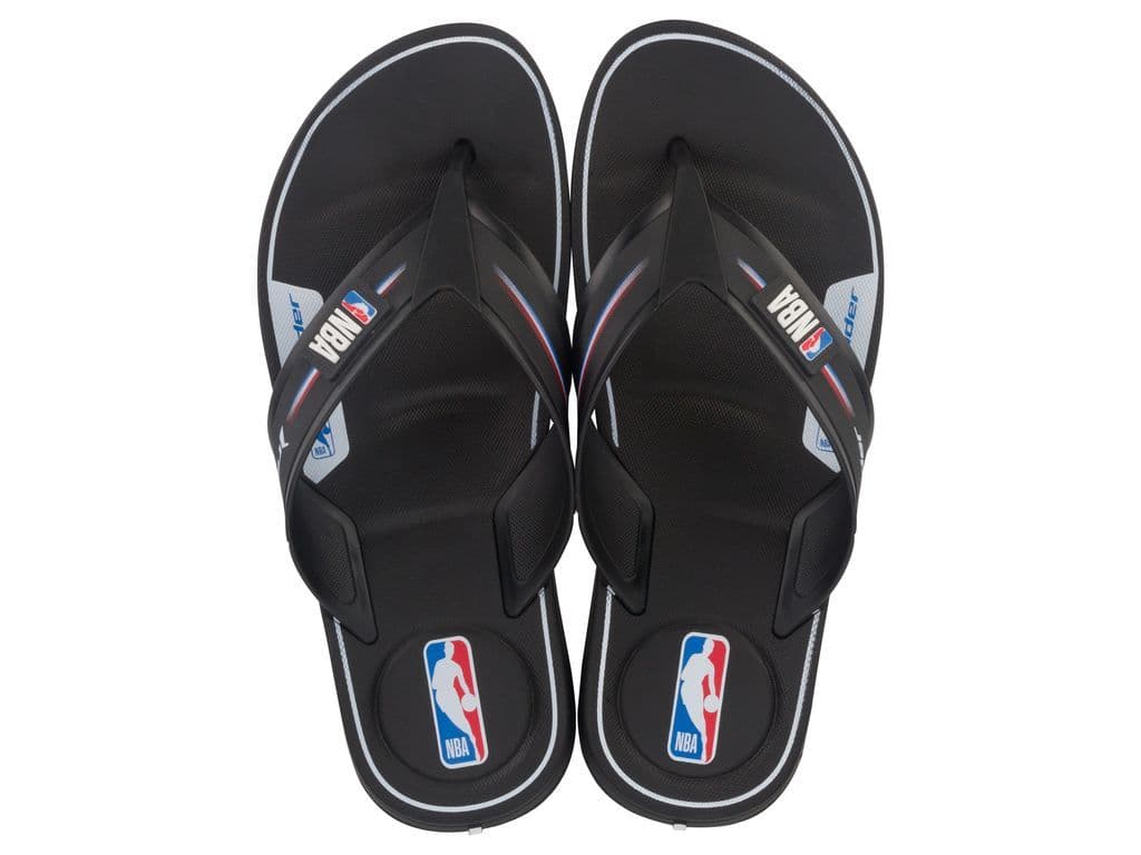 Sandalia Hombre Negro NBA Thong 932 Rider 38 39
