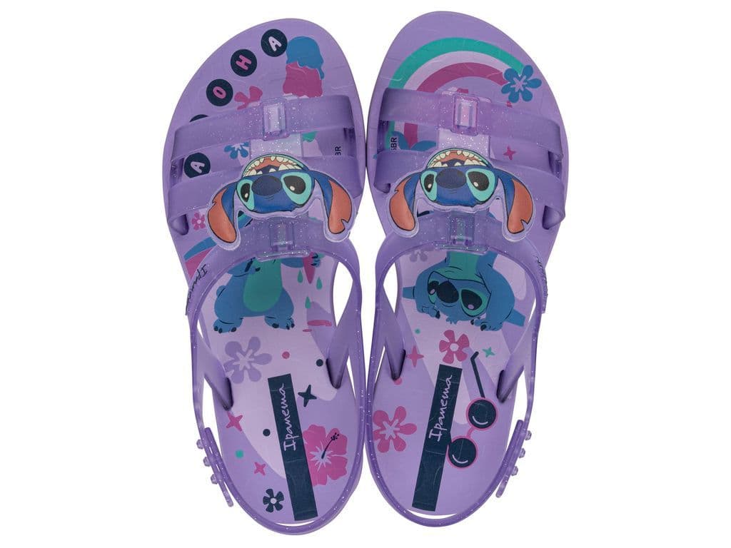 Sandalia Infantil Lila Stich 102 Ipanema CL 31