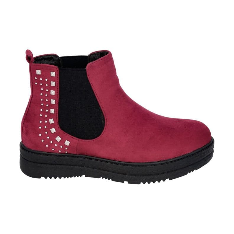 Botin Mujer Rojo Olive Police CL 36