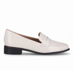 Mocasin Mujer Crema/Charol Giovanna Piccadilly Beige CL 36