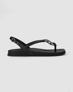 Sandalia Mujer Negro Muse Grendha 40 41