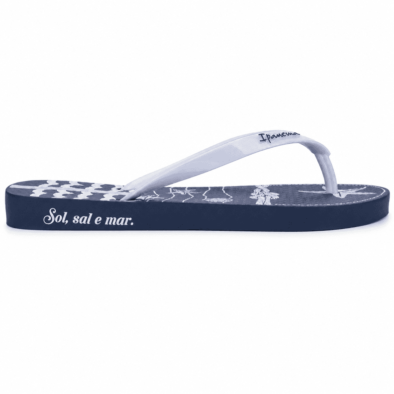 Sandalia Mujer Blanco/Azul Navy Ipanema 34 35