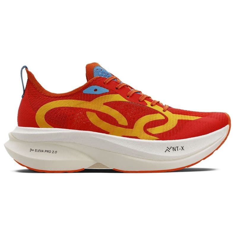 Zapatilla Running Mujer Corre Grafeno 3 Rojo/Amarillo 37