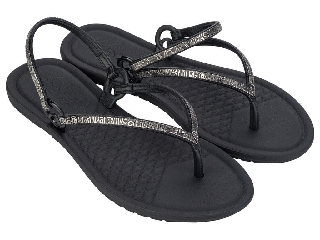 Sandalia Mujer Negro TodoDia Grendha 34 35