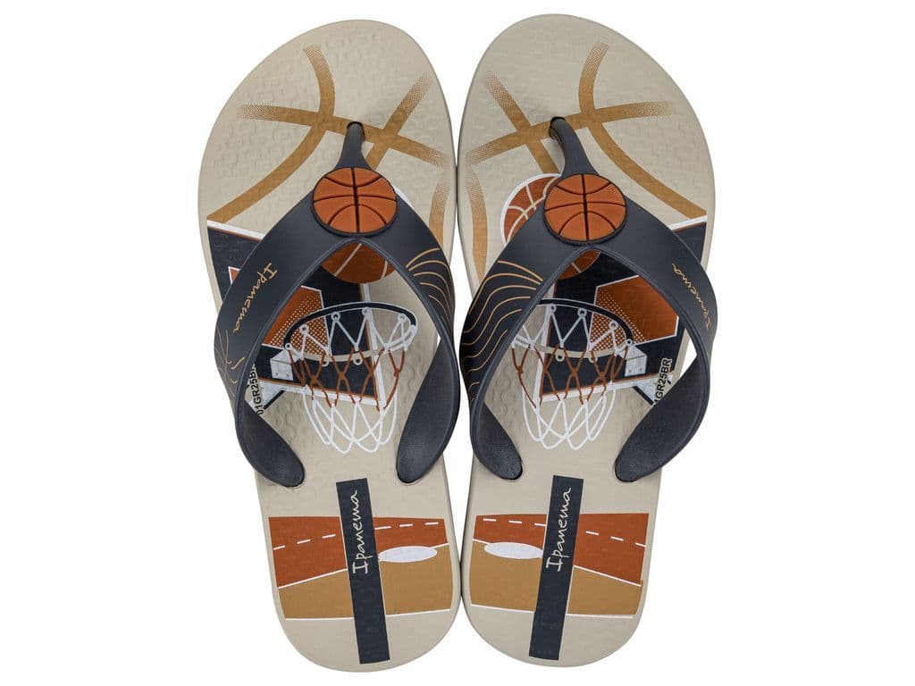 Sandalia Infantil Beige/Naranja Sporty Ipanema 24 25