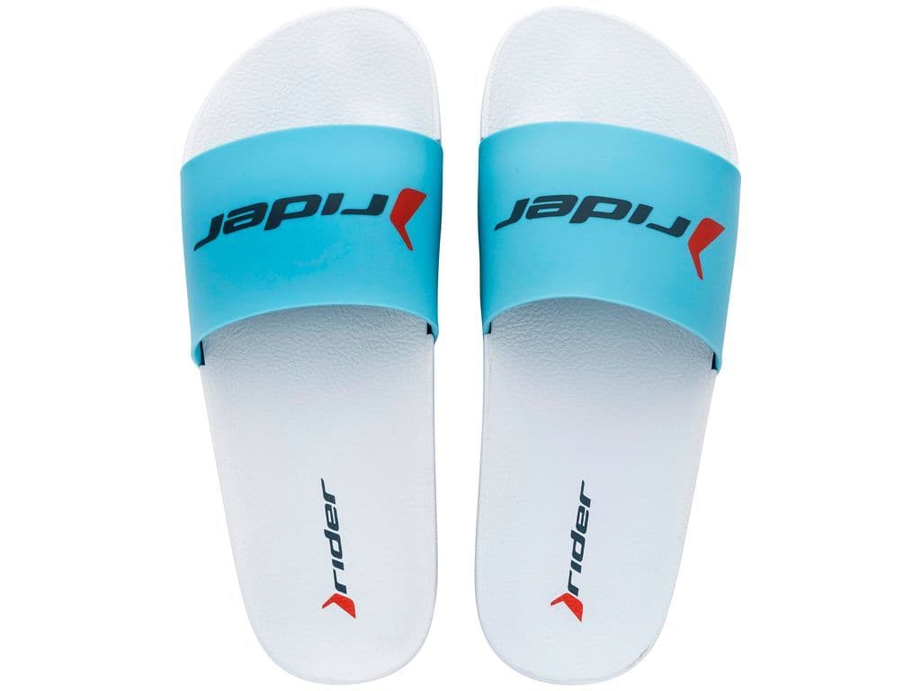 Sandalia Mujer Blanco/Azul Full Basic Rider 38 39