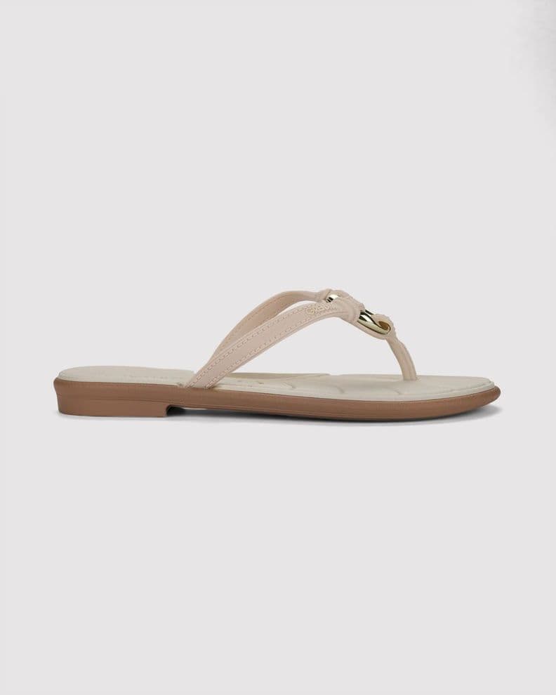 Sandalia Mujer Hueso Mais Confort Grendha Beige 40 41