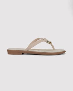 Sandalia Mujer Hueso Mais Confort Grendha Beige CL 37