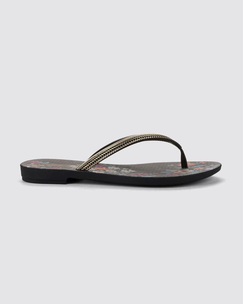 Sandalia Mujer Negro/Oro Acai 87 Grendha 34 35