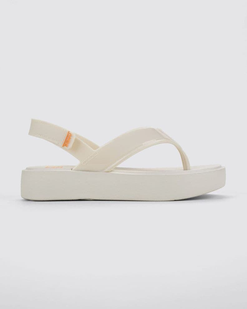 Sandalia Mujer Hueso Blink Zaxy Beige 40 41