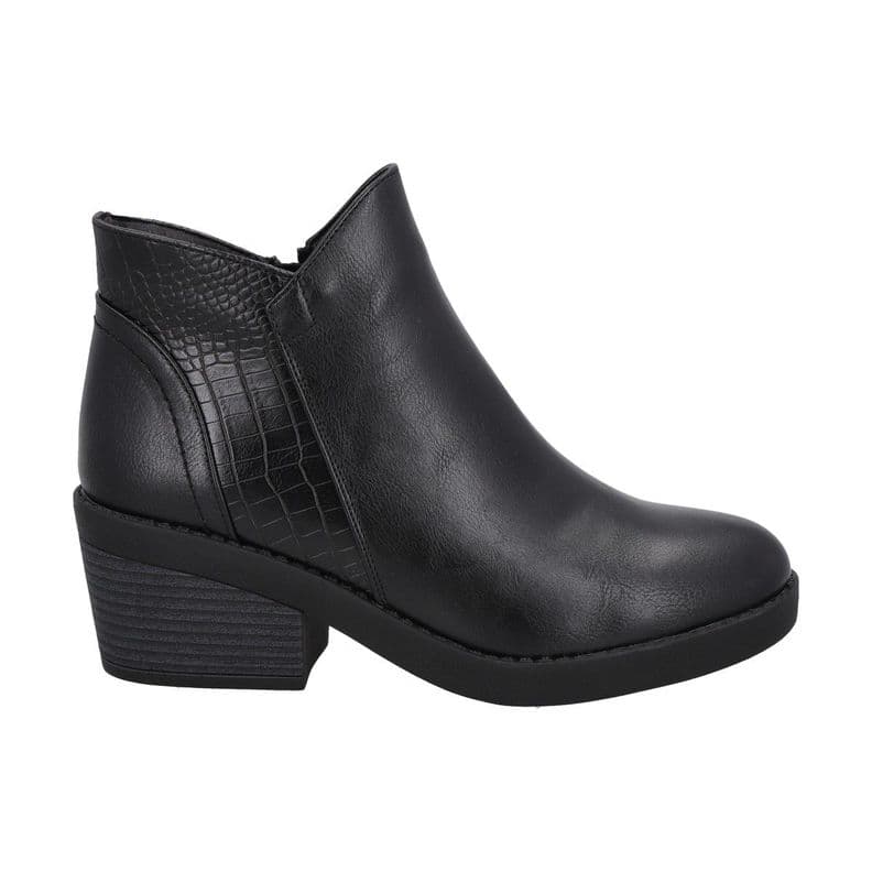 Botin Mujer Negro Zara Police 38