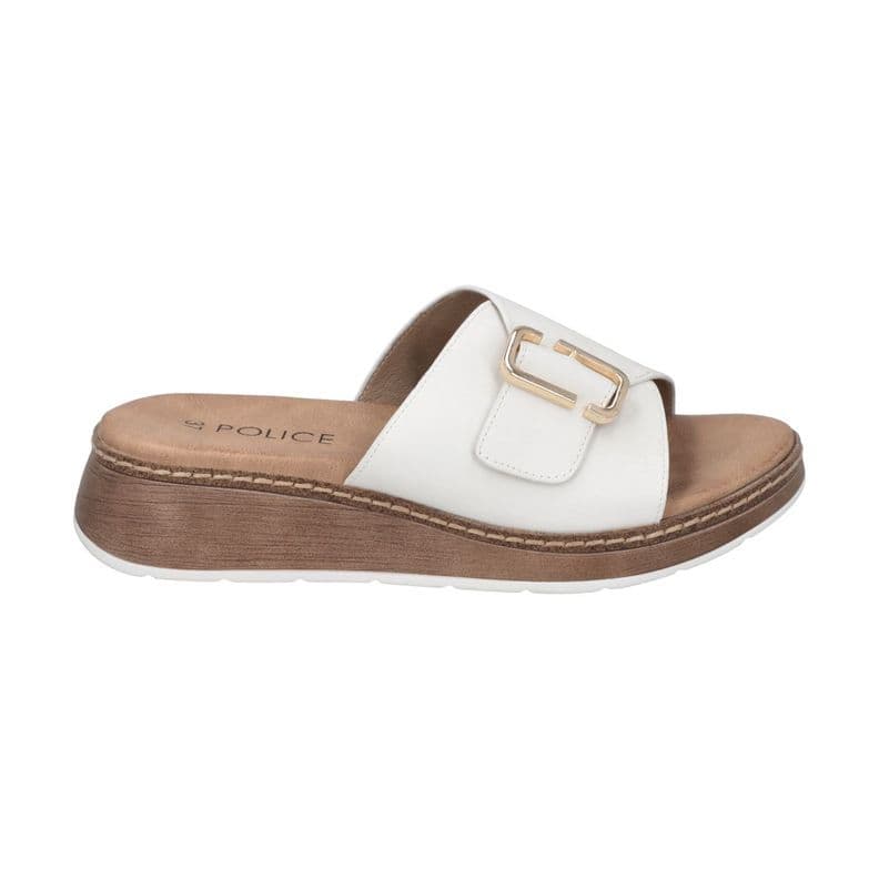 Sandalia Mujer Blanco Mila Police CL 37