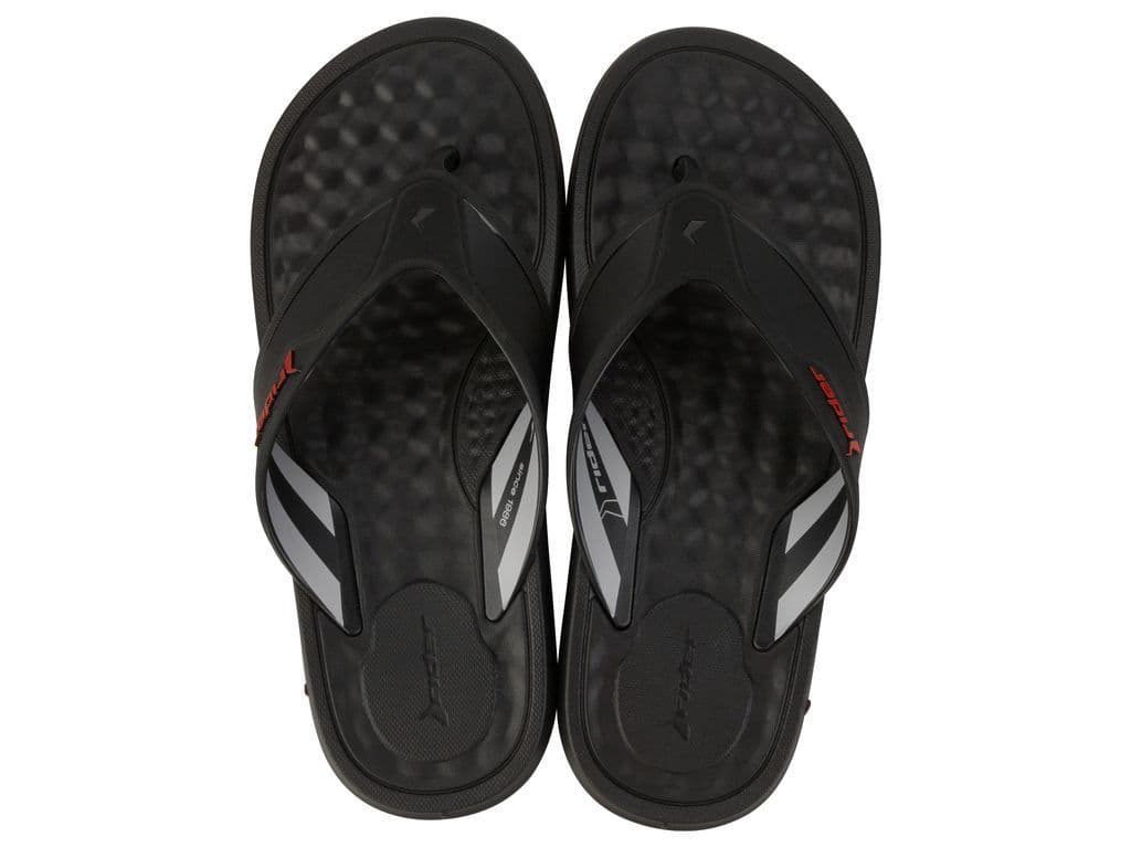 Sandalia Hombre Negro Step Thong Rider CL 42