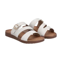 Sandalia Mujer Blanco Plataforma Kathe Police CL 39