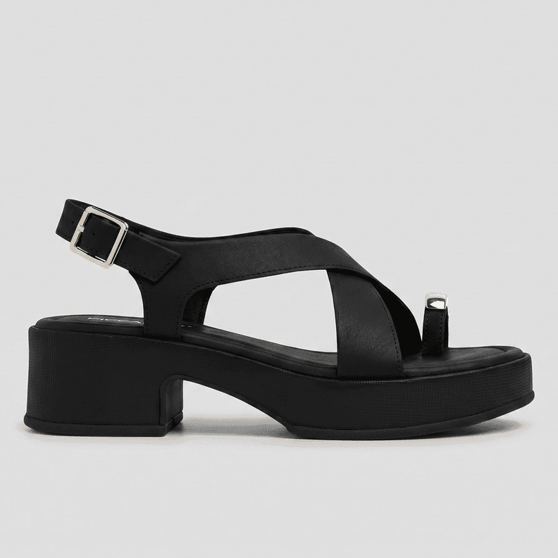 Sandalia Mujer Negro Gabriela Piccadilly CL 37