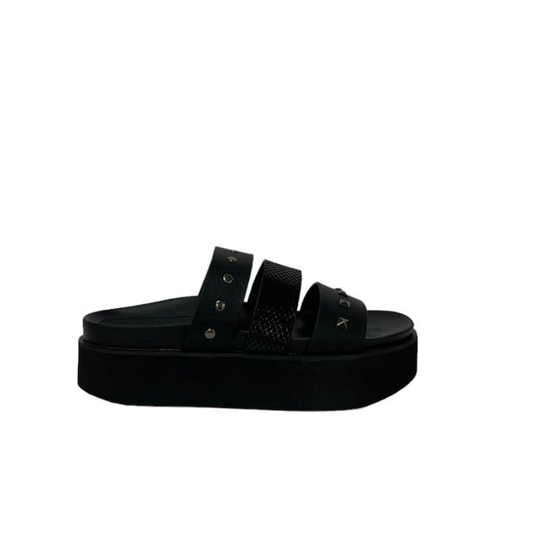 Sandalia Negro Mujer Mundaka Detogni CL 35