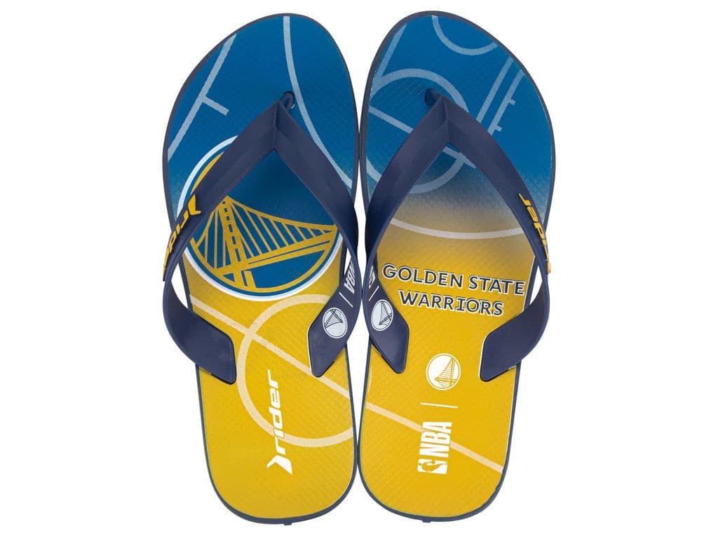 Sandalia Hombre Warriors NBA Feel Azul 44 45