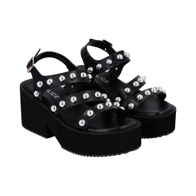 Sandalia Mujer Negro Trixie Police CL 35