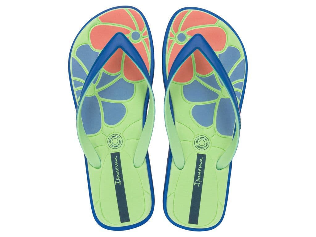 Sandalia Mujer Azul/Verde Classic Comfy Ipanema 34 35