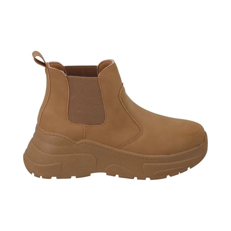 Botin Mujer Cafe Plataforma Dunkin Police CL 35