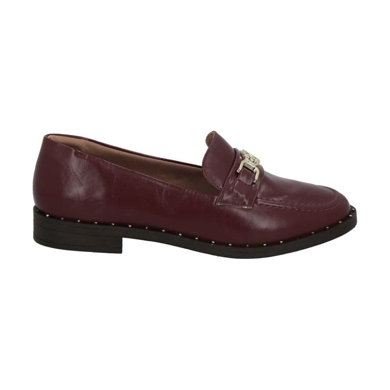 Mocasin Mujer Burdeo/Dorado Antonella Police CL 36
