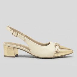 Zapato Mujer Crema/Dorado Taci 28 Piccadilly 39