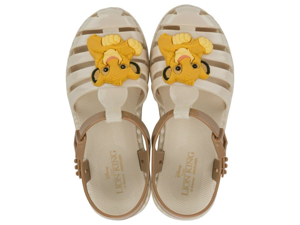 Sandalia Infantil Beige Disney Duo Ipanema CL 35