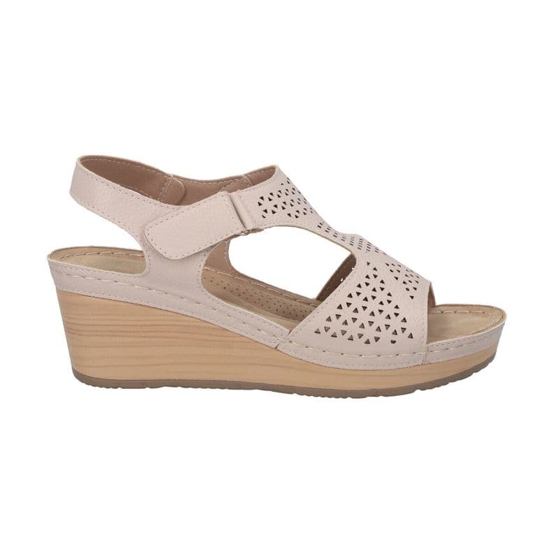 Sandalia Mujer Taupe Kylie Police Cafe 40