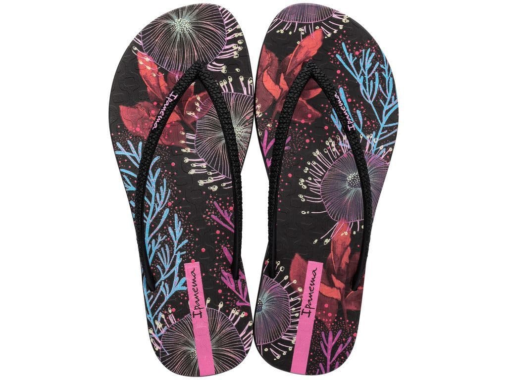Sandalia Mujer Negro Praiana 150 Ipanema 34 35