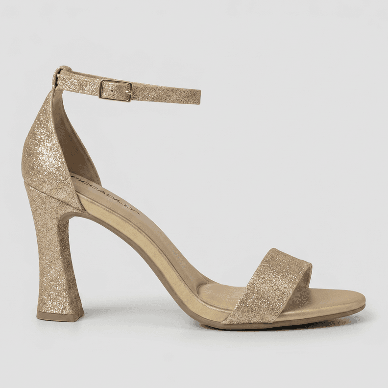 Sandalia Mujer Champan/Glitter Rafa 48 Piccadilly Dorado CL 36