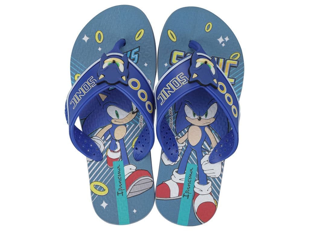 Sandalia Nino Azul Sonic Game Ipanema CL 29