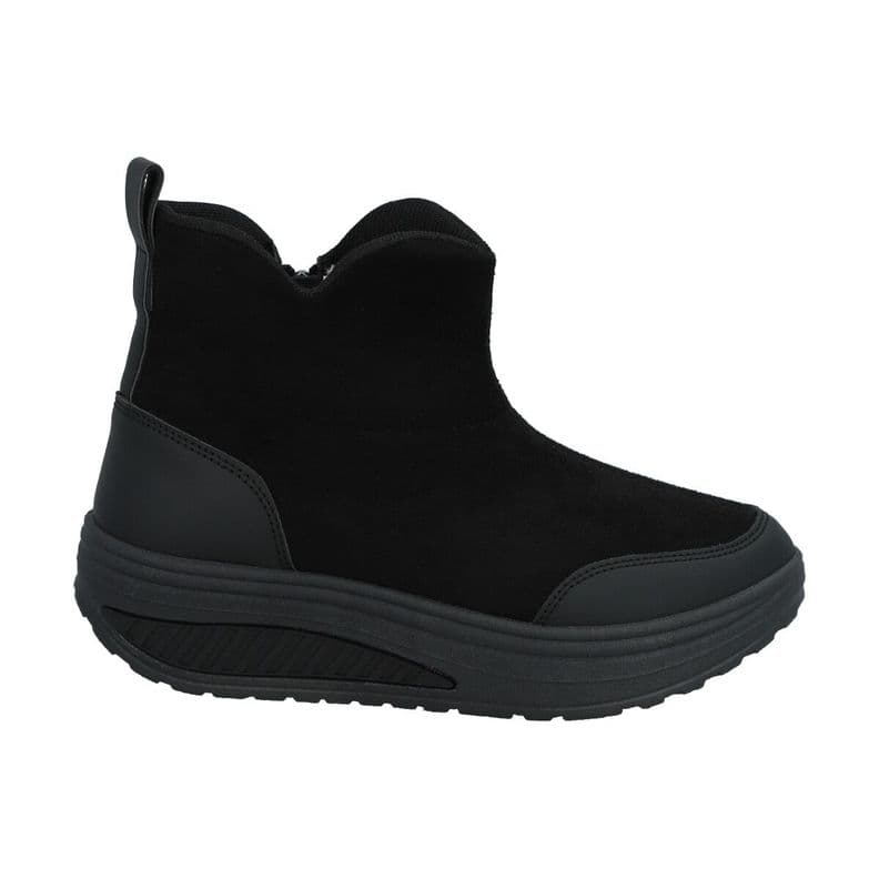 Botin Mujer Negro Plataforma Sole Police CL 39