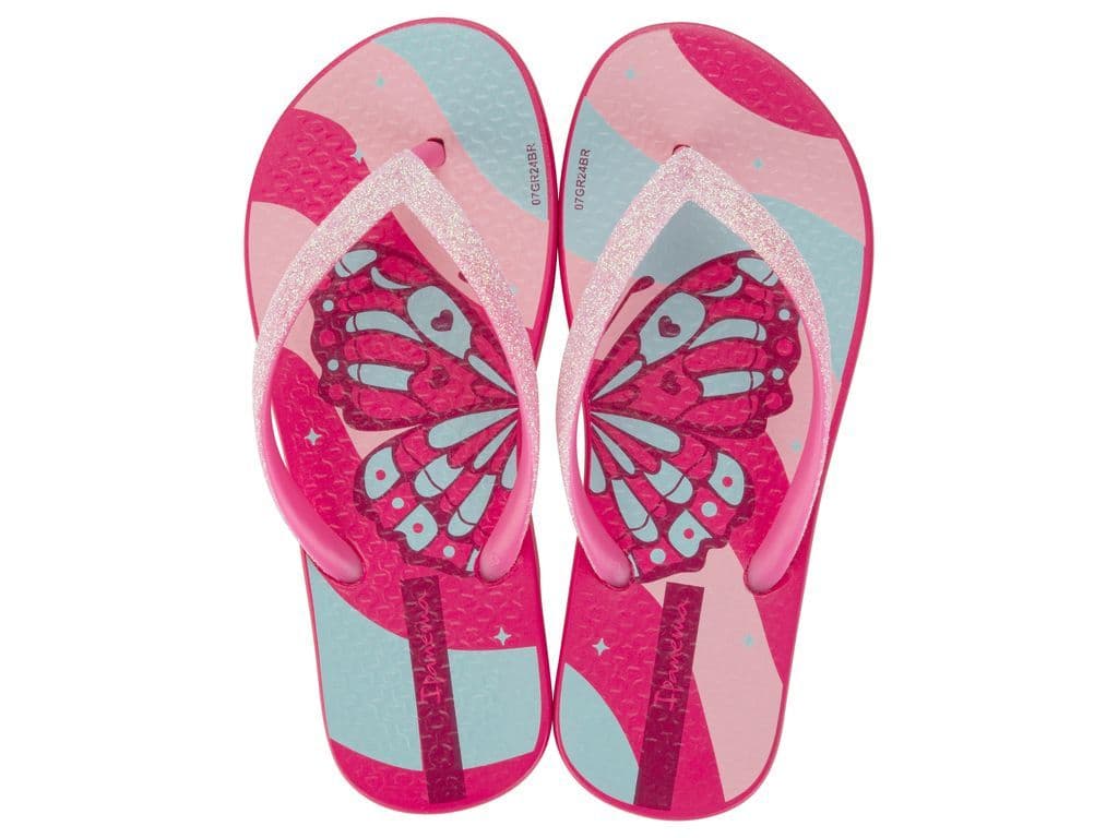 Sandalia Infantil Rosa Garden Shine Ipanema Rosado 26/27