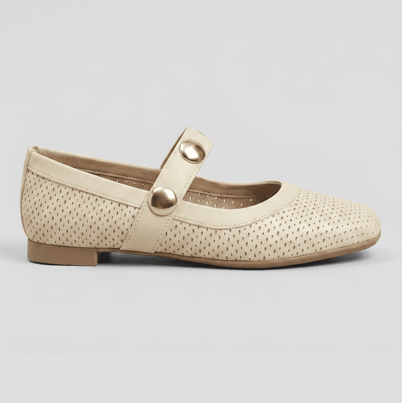 Ballerina Mujer Crema Vanessa 87 Piccadilly CL 36