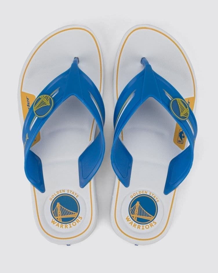 Sandalia Hombre Warriors NBA Thong Blanco CL 42